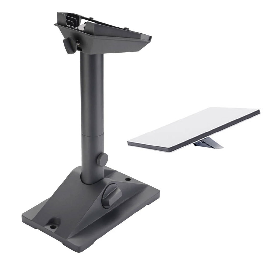 Starlink Mini Adjustable Roof Mount – Heavy-Duty Aluminum Alloy Pole Mount with 90° Tilt & 360° Rotation Antenna Bracket for Mini Satellite Mounting Bracket