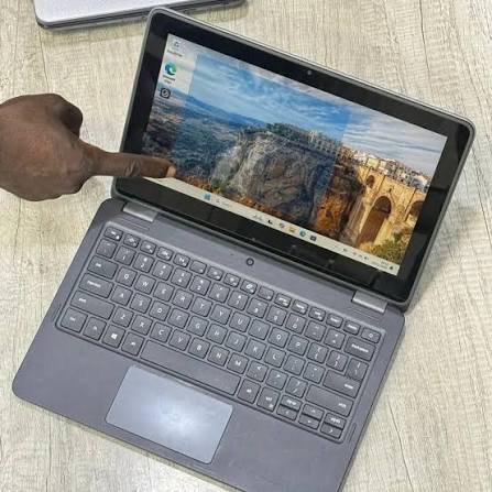 DELL Latitude 3120 x360 8GB 128GB SSD Pentium Silver 2-in-1 Laptop 11.6" Touchscreen Convertible Quad-Core Windows 11 Pro Office 2021 Slim Laptop Bag + Mouse - Refurbished