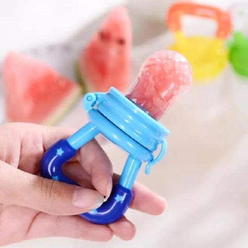 Baby Fruit Feeder Pacifier, Silicone Teether for Food Introduction