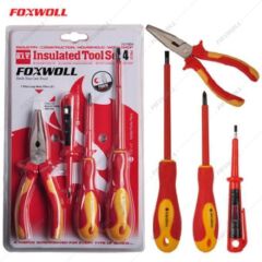 4 in 1 Insulated Combination Pliers, Tester,2 Screw Driver Heavy Duty Electrician Pliers for Electrical Safety Work