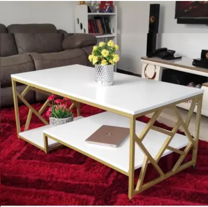 PROMOTION! Modern 4ft x 2ft Luxury Nordic Coffee Table Stylish Living Room Center Table with Durable Design & Elegant Finish