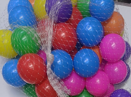 50PCS Soft Pressure Ball Pit Balls | Kids Play Balls for Ball Pit, Swimming Pool, Play Tent & Bouncing Castle | Non-Toxic Plastic Balls