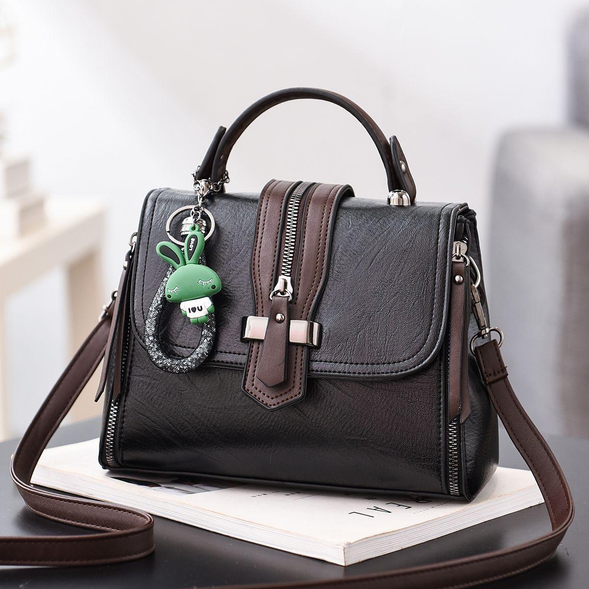 Chic Two-Tone Luxury Handbag