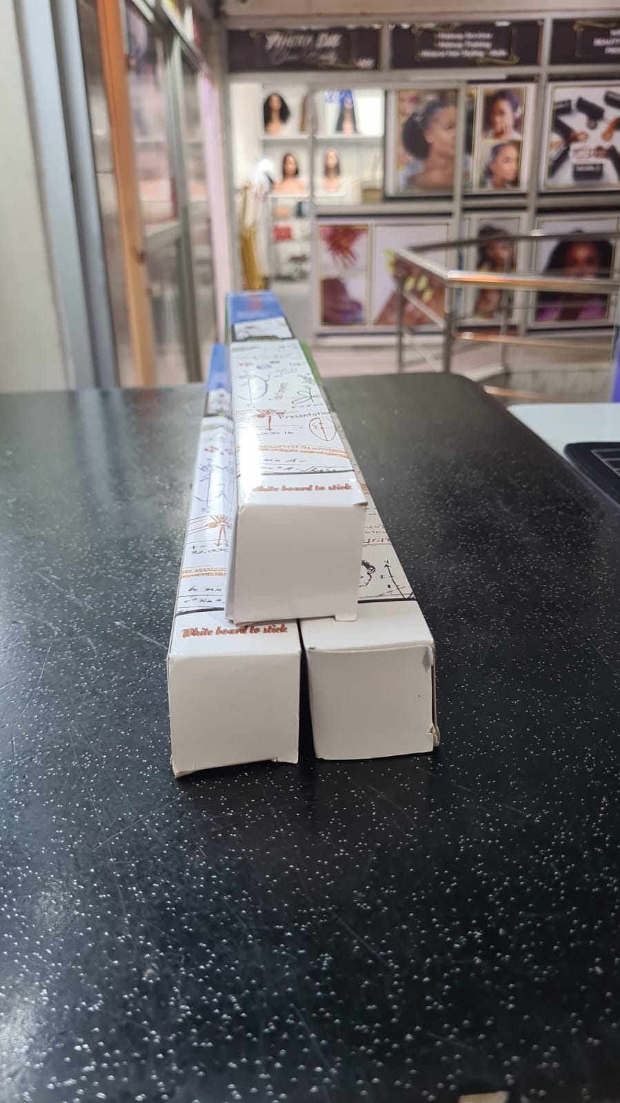 Self-Adhesive Whiteboard Sticker Roll (45cm x 200cm) Peel & Stick Dry Erase Wall Paper