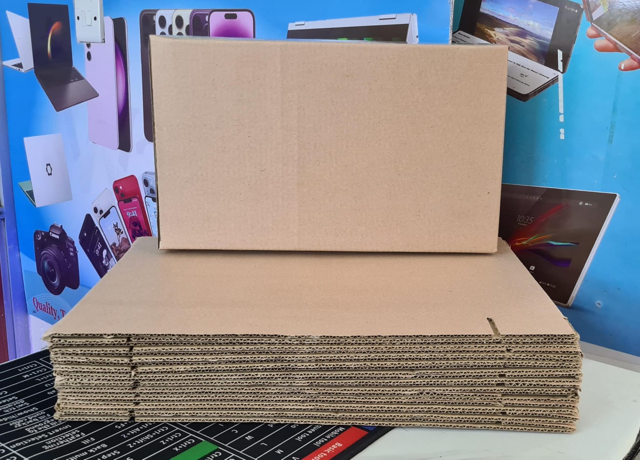 Heavy-Duty Corrugated Shipping Box for Laptops (1 Pack / 5 Pack / 10 Pack Wholesale)