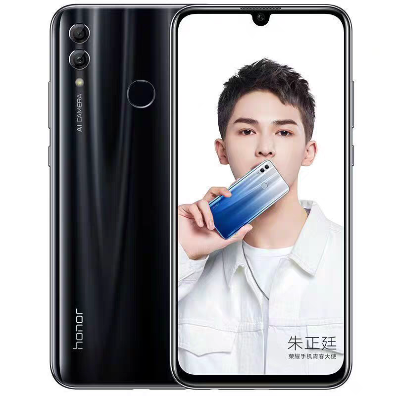 Refurbished Honor 10 Lite 6.21" 6GB+64GB 13MP+24MP 3400mAh 4G/LTE HiSilicon Kirin 710 Octa Core Processor Dual SIM Dual Standby