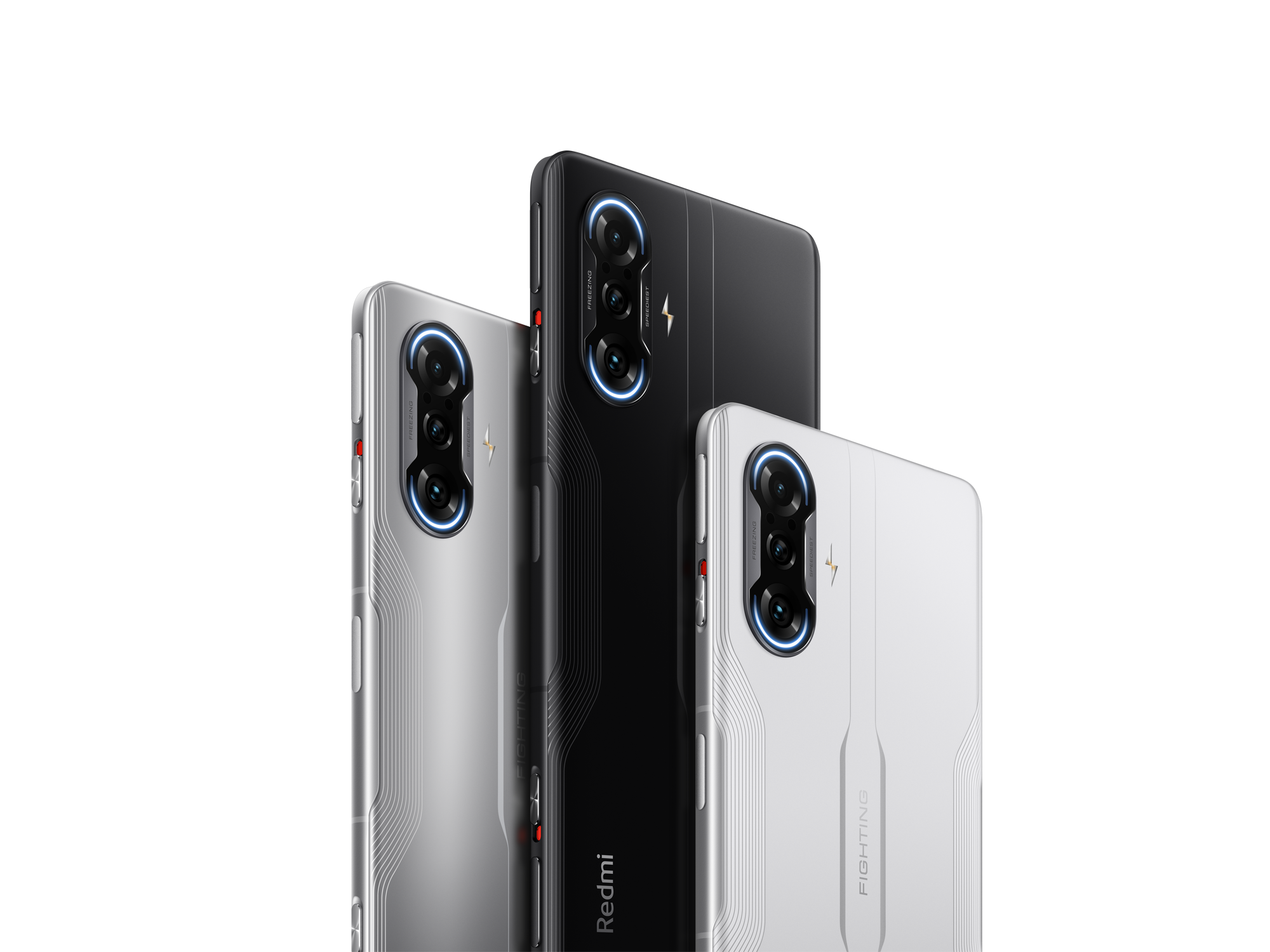 Refurbished Xiaomi/Redmi K40 (Game Plus) 5G Smartphone 5065mAh 6.67" OLED OLED screen 64MP Side Fingerprint ID, Face ID Dual SIM (Nano SIM)