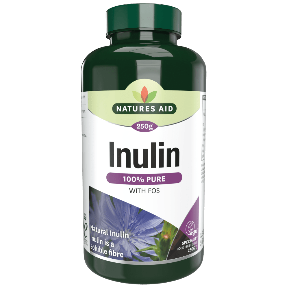 Natures Aid Inulin powder (soluble fiber) 250mg