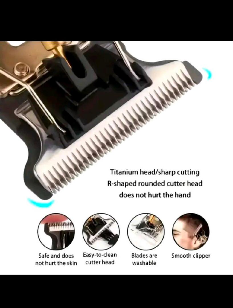USB Cordless Hair Clipper Trimmer Beard Electric Professional Haircut Dragon Monster Rechargeable ABS Vintage Metal Shaving Machine clippers Wireless Barber cutting Kinyozi