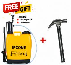 Free metallic hammer + IPCONE 20L Knapsack Sprayer/Backpack Sprayer Pest Control Pest Repell Pesticide Pest Repellent Tool Irrigation Sprayer Pump Spray   4.0  |