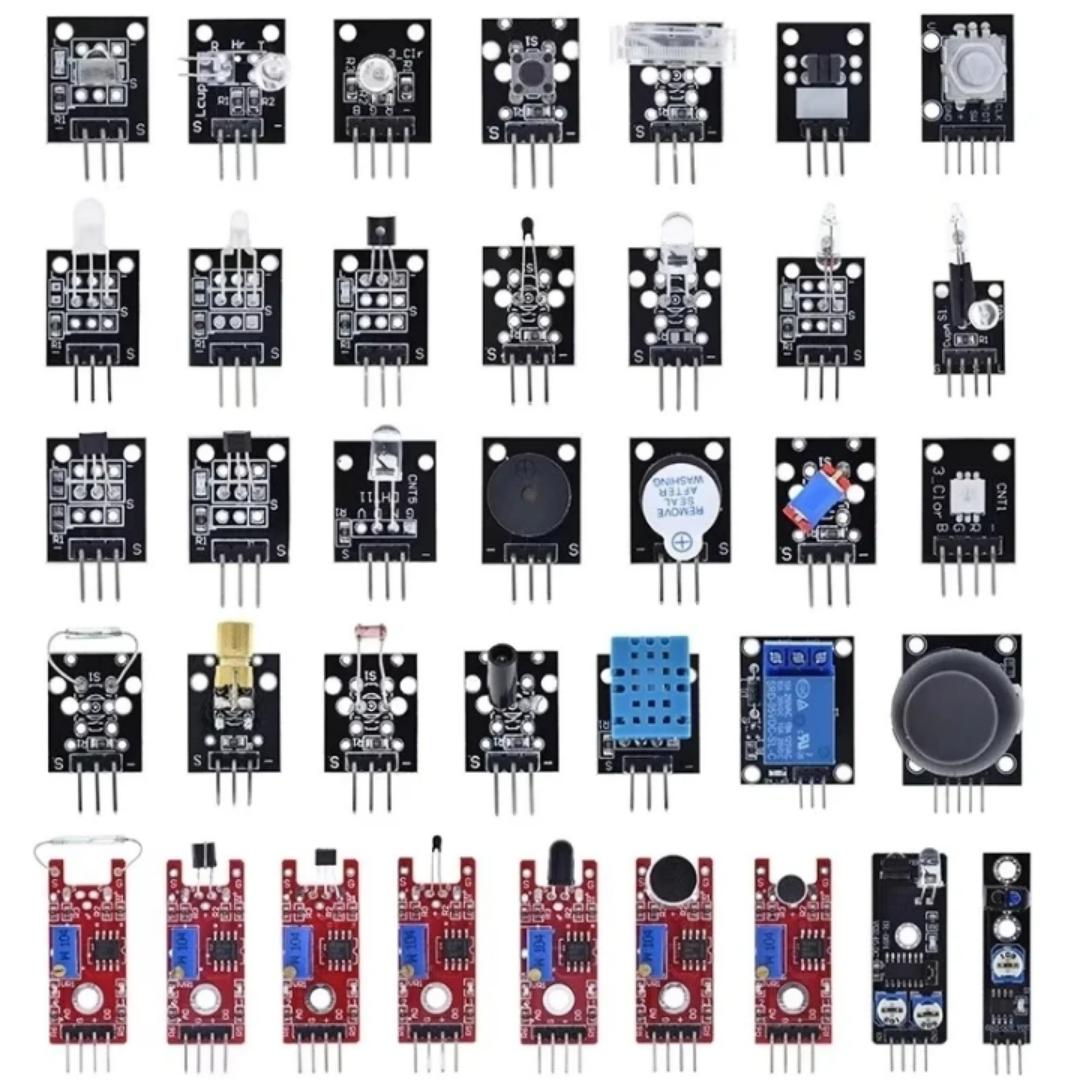 45 in 1 Sensor Module Starter Kit Mega 2560 Nano Sensor Module Kit Better Than 37 in 1 Sensor DIY Kit for Arduino Mega 2560 Nano