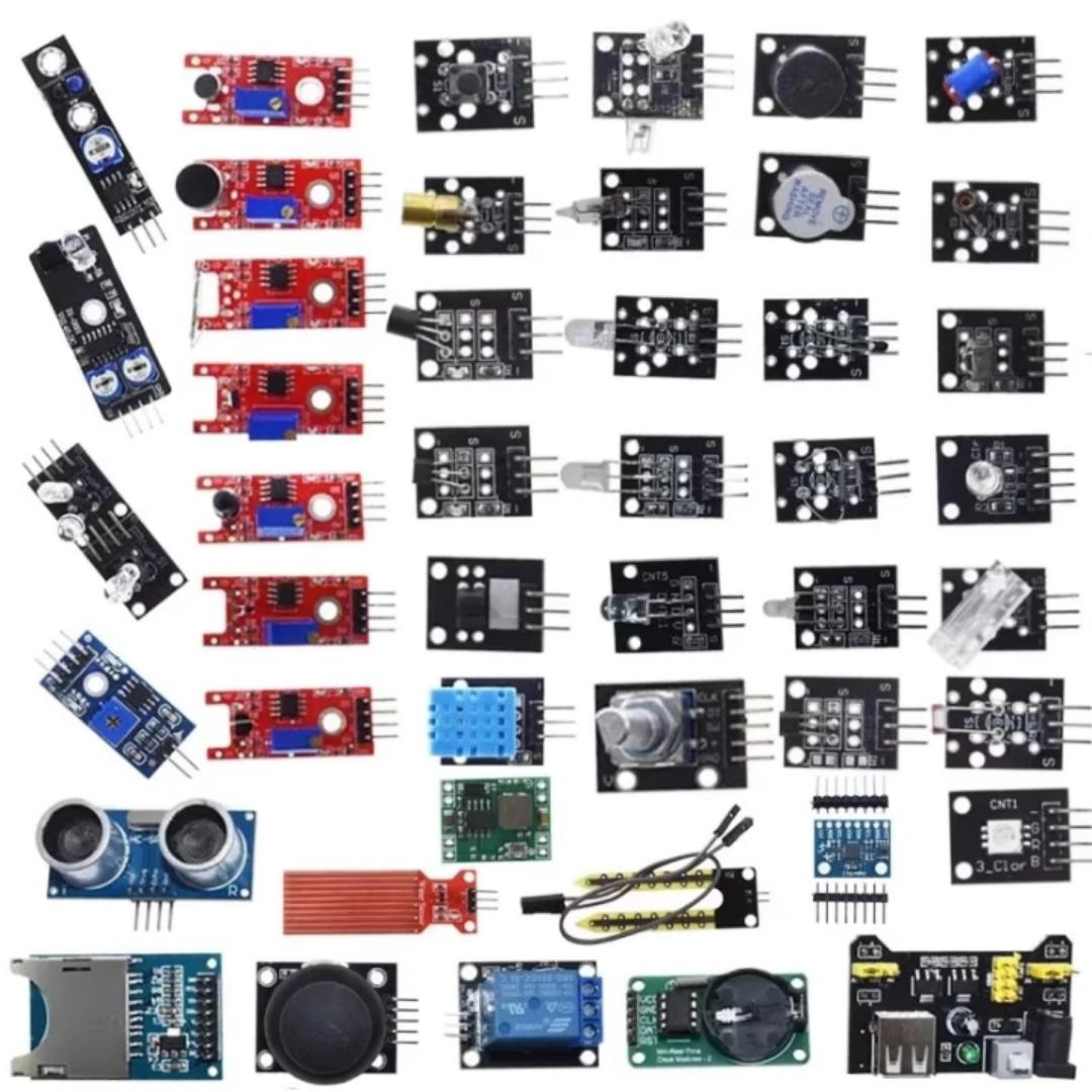 45 in 1 Sensor Module Starter Kit Mega 2560 Nano Sensor Module Kit Better Than 37 in 1 Sensor DIY Kit for Arduino Mega 2560 Nano