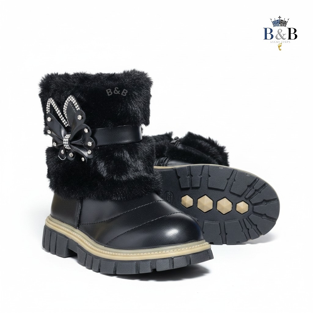 Puddle Proof Warm Winter Boots for Kids. Lightweight, ​Waterproof, Ultra-Warm Fleece-Lined Kids Boot.