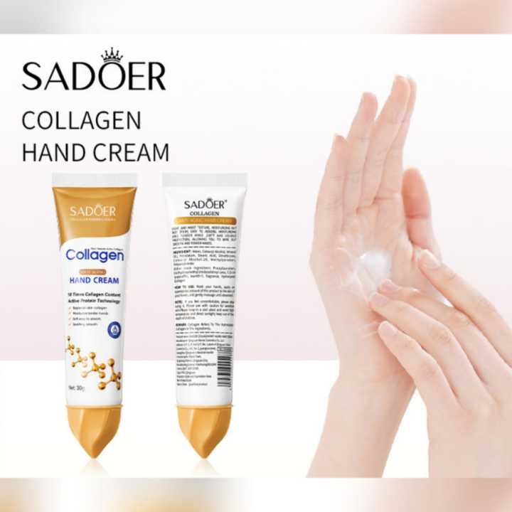 Collagen Anti-wrinkle Hand Cream Skin Soften Nourish Anti-drying Whitening Moisturizing African Skin Care Cracked Repair Products Hand Creams & Lotions