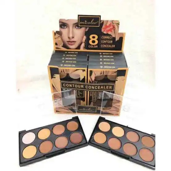 Micolor Classic 8 Color Correct Concealer make up Contour Cream Palette