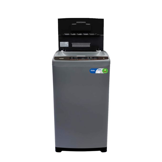 Haier 8kg Full Automatic Top Loader Washing Machines silver