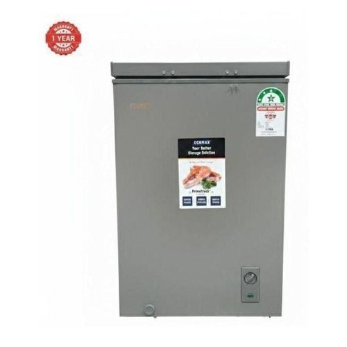 Ecomax 119L Chest Freezer - Fast Cooling, 3.5-Star Energy Saving WITH FREE FRIDGE GUARD