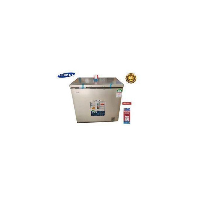 Ecomax 169L Home and Commercial Chest Freezer - Fast Cooling, 3.5-Star Energy Saving WITH FREE FRIDGE GUARD