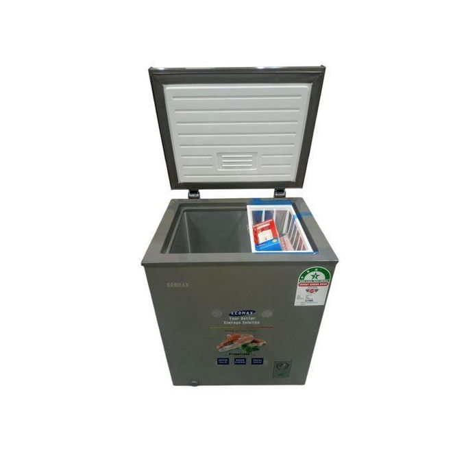 Ecomax 60L Chest Deep Freezer - Energy Saving Compact Freezer with Fridge Guard (Perfect for Small Spaces)