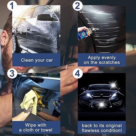 Car Paint Scratch Repair, Car Paint Restorer, Car Scratch Repair Kit, Car Scratch Remover for Deep Scratches (60ml,1Pcs)