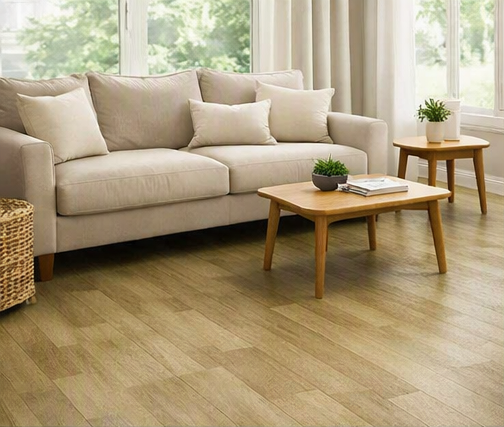 Olive‑beige wood effect waterproof PVC vinyl flooring carpet Mkeka Wa Mbao Wood Effect Cushion vinyl flooring Wood Finish Carpet