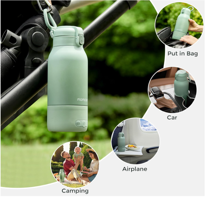 Momcozy Portable Breast Milk & Water Warmer For Travel