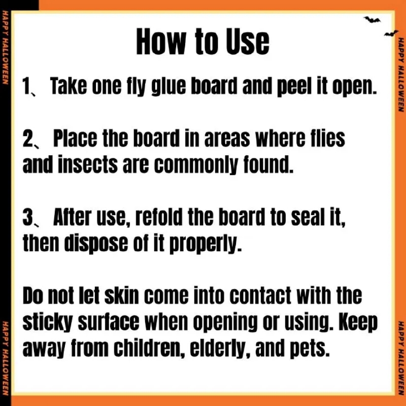 10pcs Strong Sticky Fly Trap Fly Catcher Fly Paper Insect Trap Sticky Glue Trap Non-Toxic Safe for Kids/Pets Adhesive Effective Fly Control Hanging Fly Trap Window Fly Trap Indoor & Outdoor Use