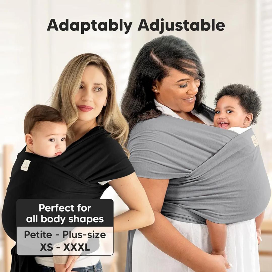 Kangaroo baby wrap Toto Wrap Ergonomic hipseat baby Carrier Gray sizeHands Free Baby Carrier