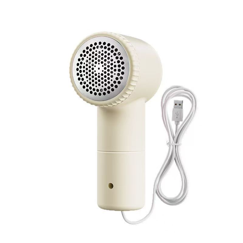 UPHUI 6 Blade Electric Lint Remover USB Rechargeable Fabric Shaver With Large Panel Long Lasting Battery 1 Gear Adjustment Portable Hair Ball Trimmer For Clothes Sweater Couch