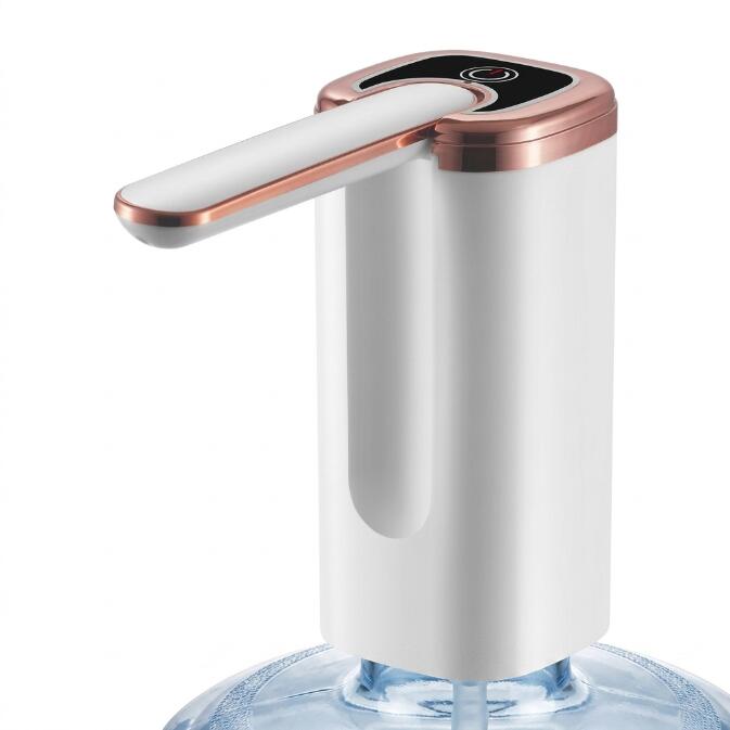 UPHUI Electric Water Bottle Pump With One-button Start Bottle Pump  Foldable And Exquisite Appearance DesignType-C Dispenser Portable Universal Water Bottle Pump With Switch For Home Kitchen Office