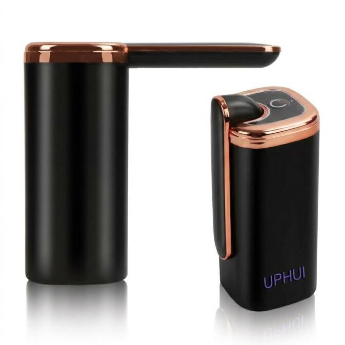 UPHUI Electric Water Bottle Pump With One-button Start Bottle Pump  Foldable And Exquisite Appearance DesignType-C Dispenser Portable Universal Water Bottle Pump With Switch For Home Kitchen Office