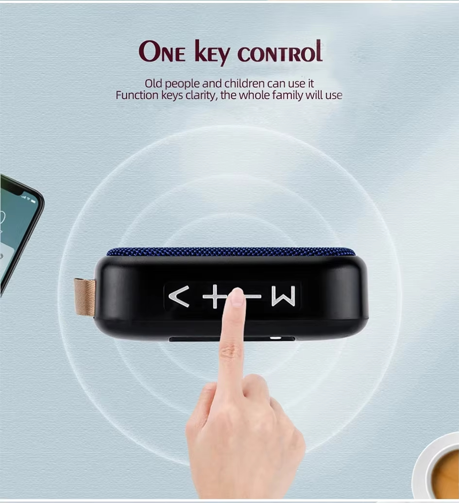 G2 Mini Fabric Wireless Bluetooth Speaker Bass Cannon Fitness Car Outdoor Portable Card USB 3D Stereo Surround Desktop Speaker