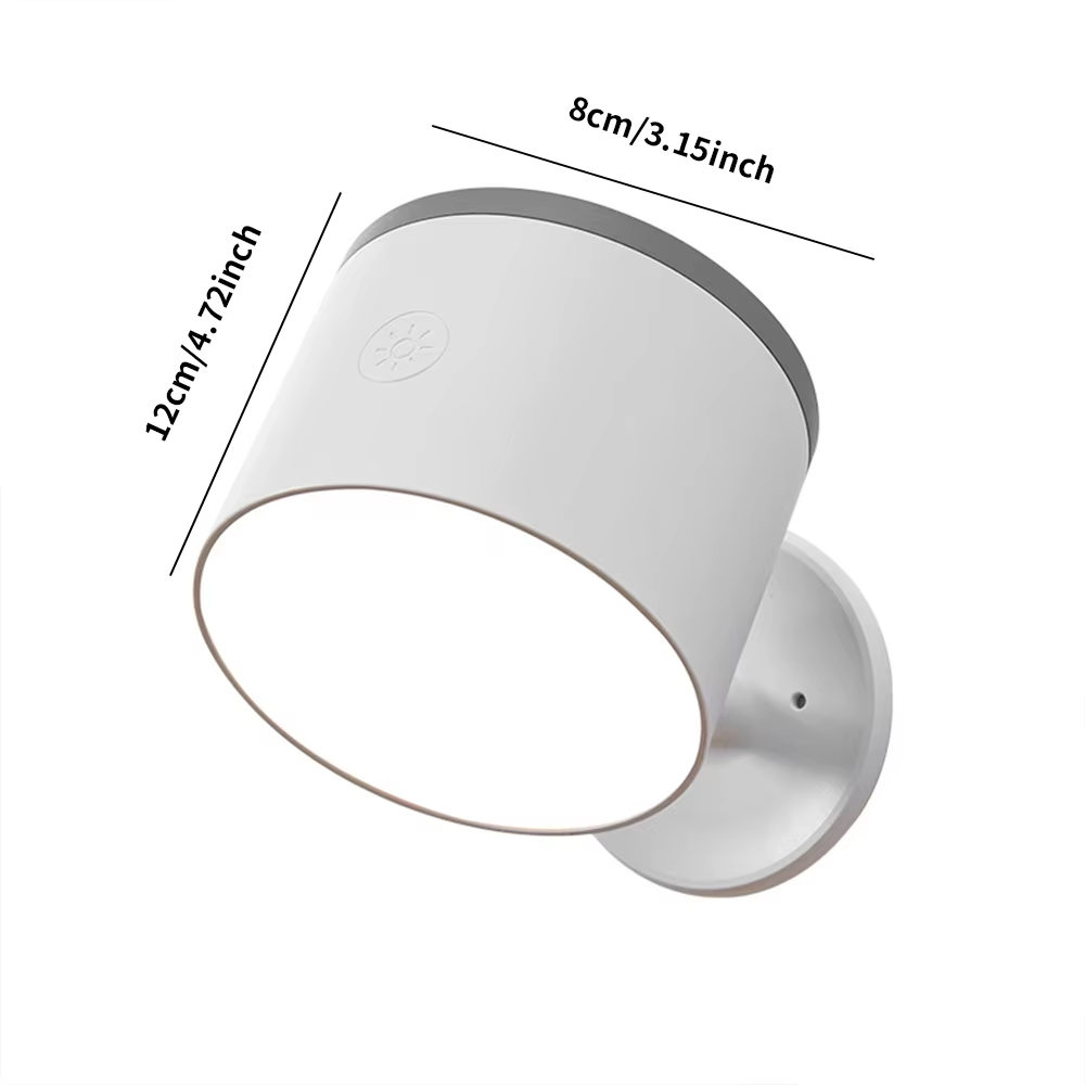 Rechargeable Wall Lamp Bedside Reading Eye Care Magnetic Wireless No Wiring Atmosphere Light