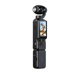 4K HD Pocket Gimbal Camera Rotatable Large Screen Stabilizer Mini Vlog Cam Anti-shake Outdoor Travel Handheld Video Recorder