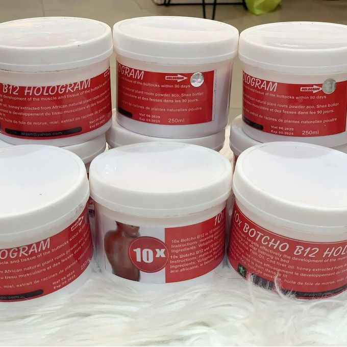 Original 10x Botcho B12 Butt & Hip Enlargement Cream - 250ml