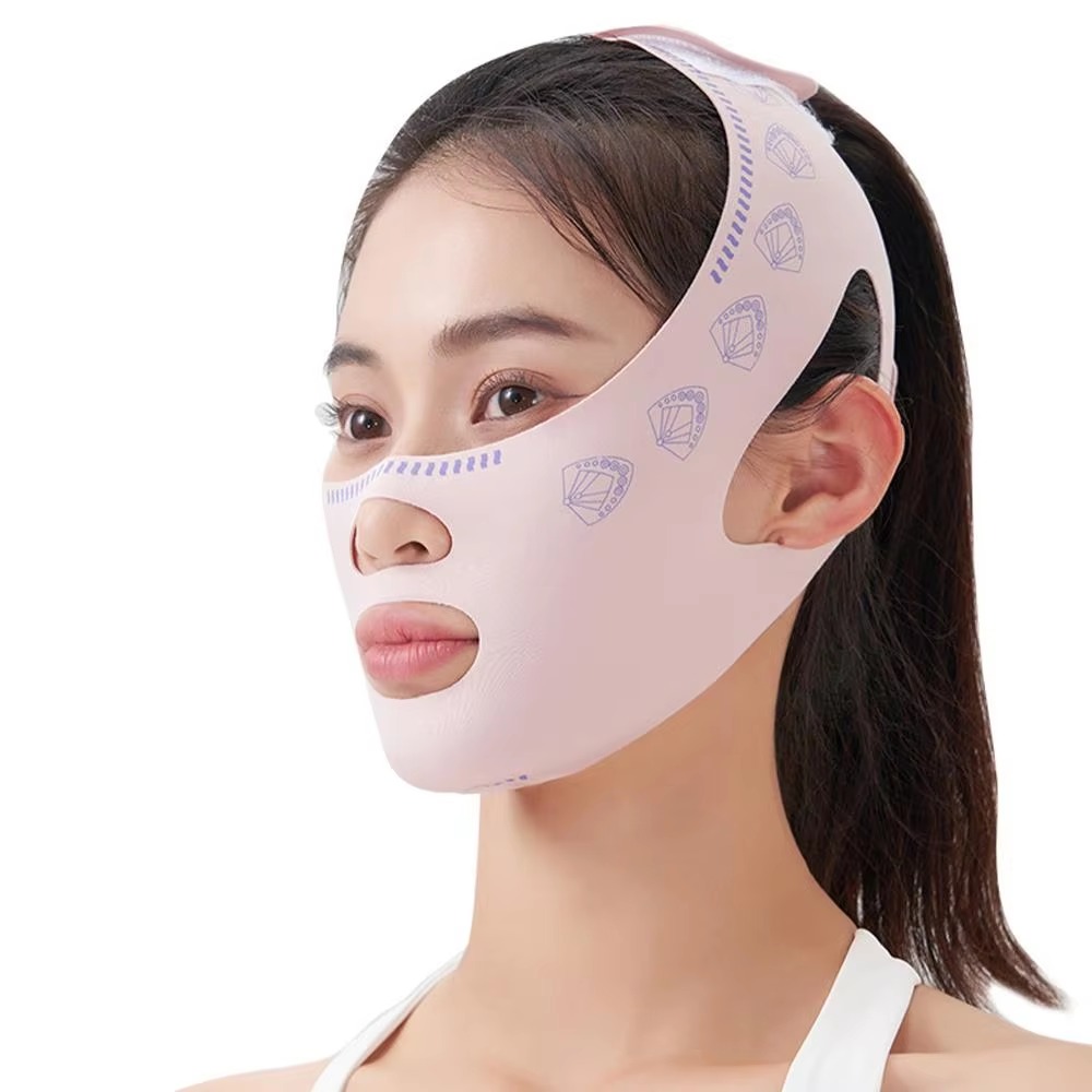 Slim Face Sleeping Mask Chin Cheek Slimming Bandage V Shaper V Line Lifting Mask Face Lifting Anti Wrinkle Strap Band Sleeping Mask Beauty Health Slim Face