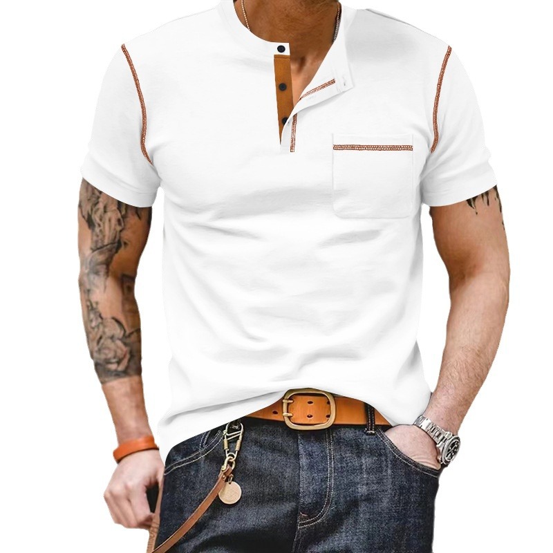 Clothes > Men's Clothing > Tops > T-Shirts  Summer Men's Polo T-shirt S-3XL