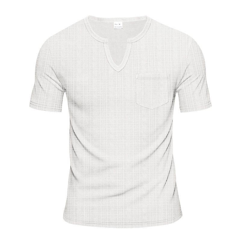Clothes > Men's Clothing > Tops > T-Shirts Summer Men's Loose V-Neck Short Sleeve T-Shirt S-3XL