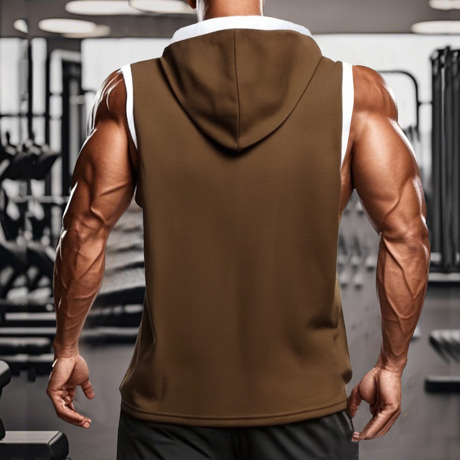 Clothes > Men's Clothing > Tops > T-Shirts  Sports Fitness Vest, Summer Vest, Men T-Shirt