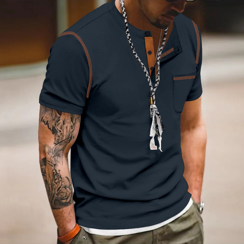 Clothes > Men's Clothing > Tops > T-Shirts  Summer Men's Polo T-shirt S-3XL