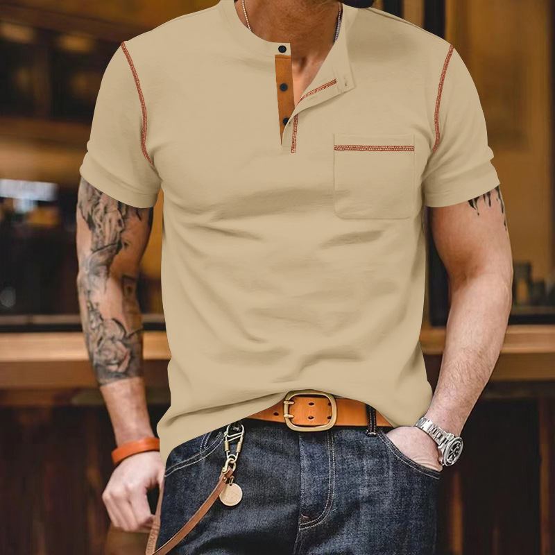 Clothes > Men's Clothing > Tops > T-Shirts  Summer Men's Polo T-shirt S-3XL