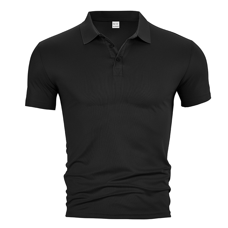 Clothes > Men's Clothing > Tops > T-Shirts  Short Sleeve Polo Shirt Summer Men's Lapel T-Shirt S-3XL