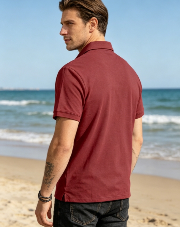 Clothes > Men's Clothing > Tops > T-Shirts  Summer Men's Polo Shirts With Short Sleeves And Lapels