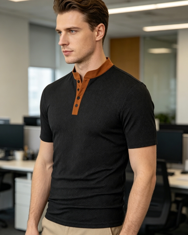 Clothes > Men's Clothing > Tops > T-Shirts  Summer Casual Loose Short Sleeve Men Shirt S-3XL