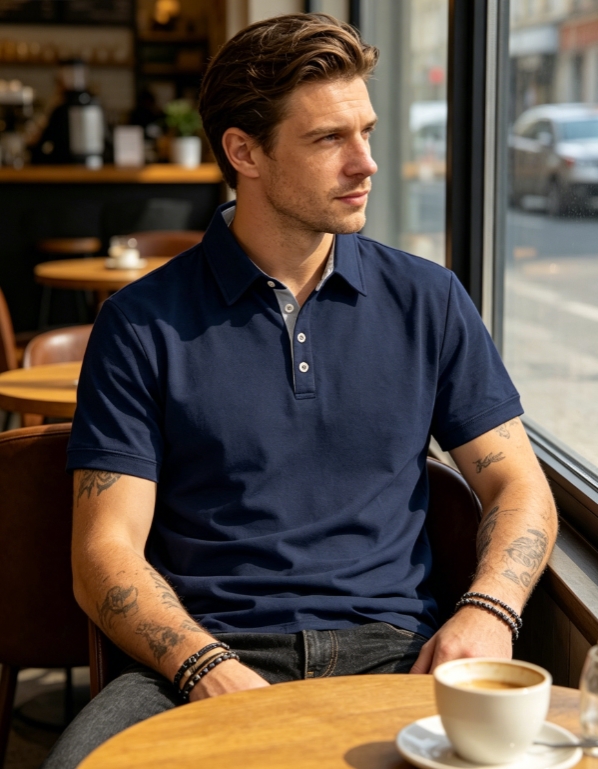 Clothes > Men's Clothing > Tops > T-Shirts  Summer Men's Polo Shirts With Short Sleeves And Lapels