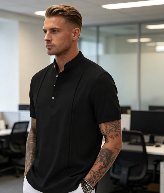 Clothes > Men's Clothing > Tops > T-Shirts Men's Summer Short Sleeve T-Shirt S-3XL