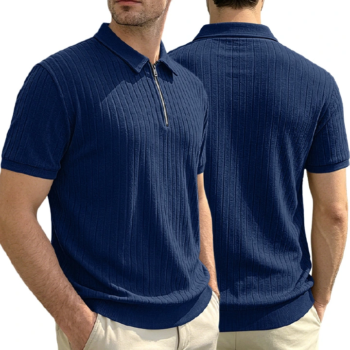 Clothes > Men's Clothing > Tops > T-Shirts  Men's Summer Short Sleeve Lapel Polo Shirt