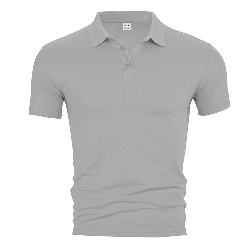 Clothes > Men's Clothing > Tops > T-Shirts  Short Sleeve Polo Shirt Summer Men's Lapel T-Shirt S-3XL