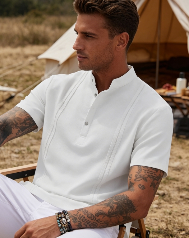 Clothes > Men's Clothing > Tops > T-Shirts Men's Summer Short Sleeve T-Shirt S-3XL