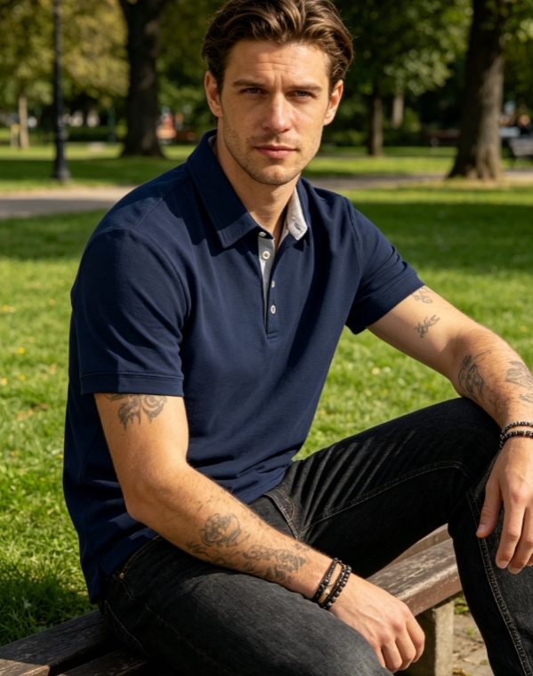 Clothes > Men's Clothing > Tops > T-Shirts  Summer Men's Polo Shirts With Short Sleeves And Lapels